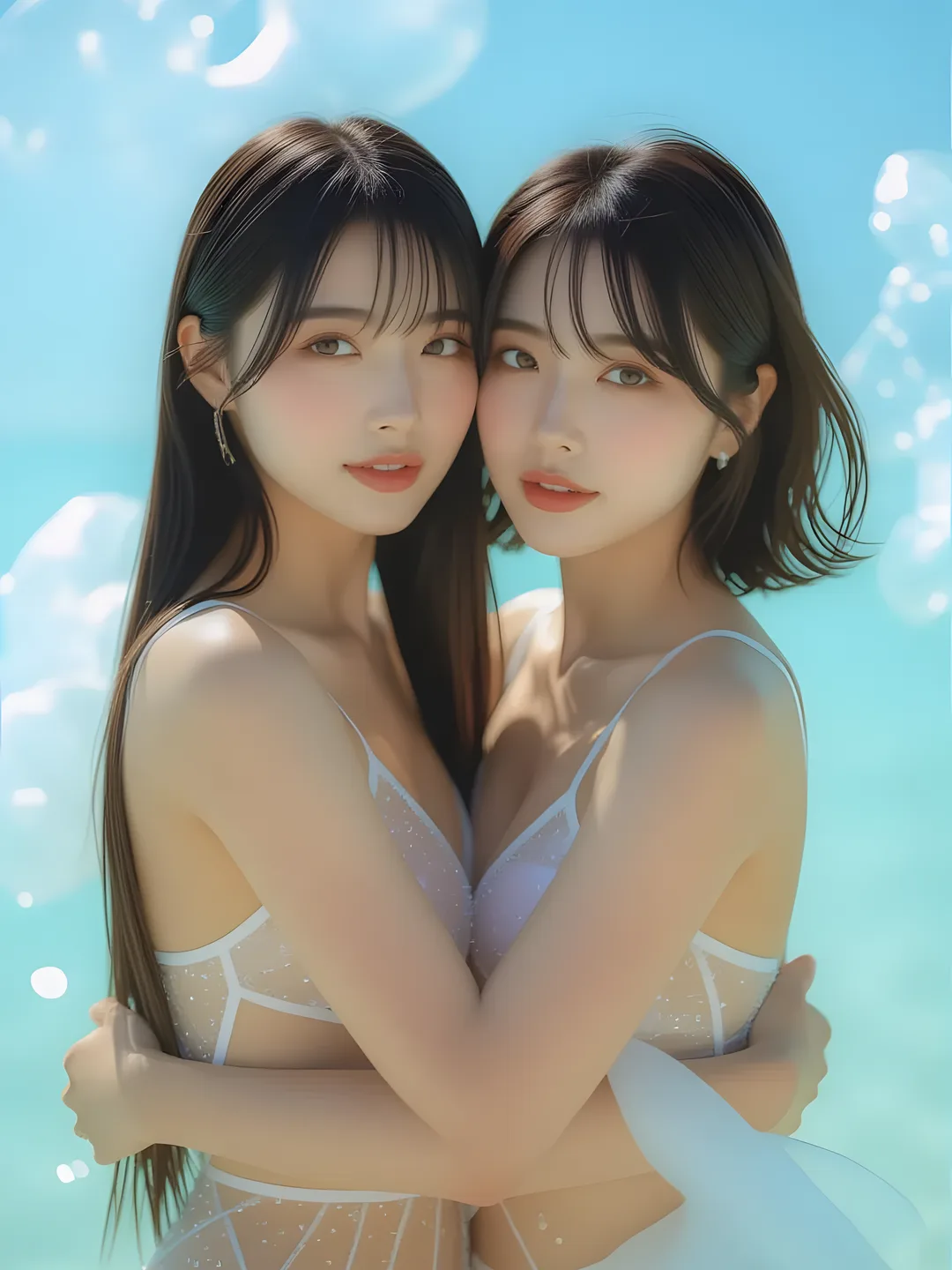 「百合からレズまで」第4問の完成画像