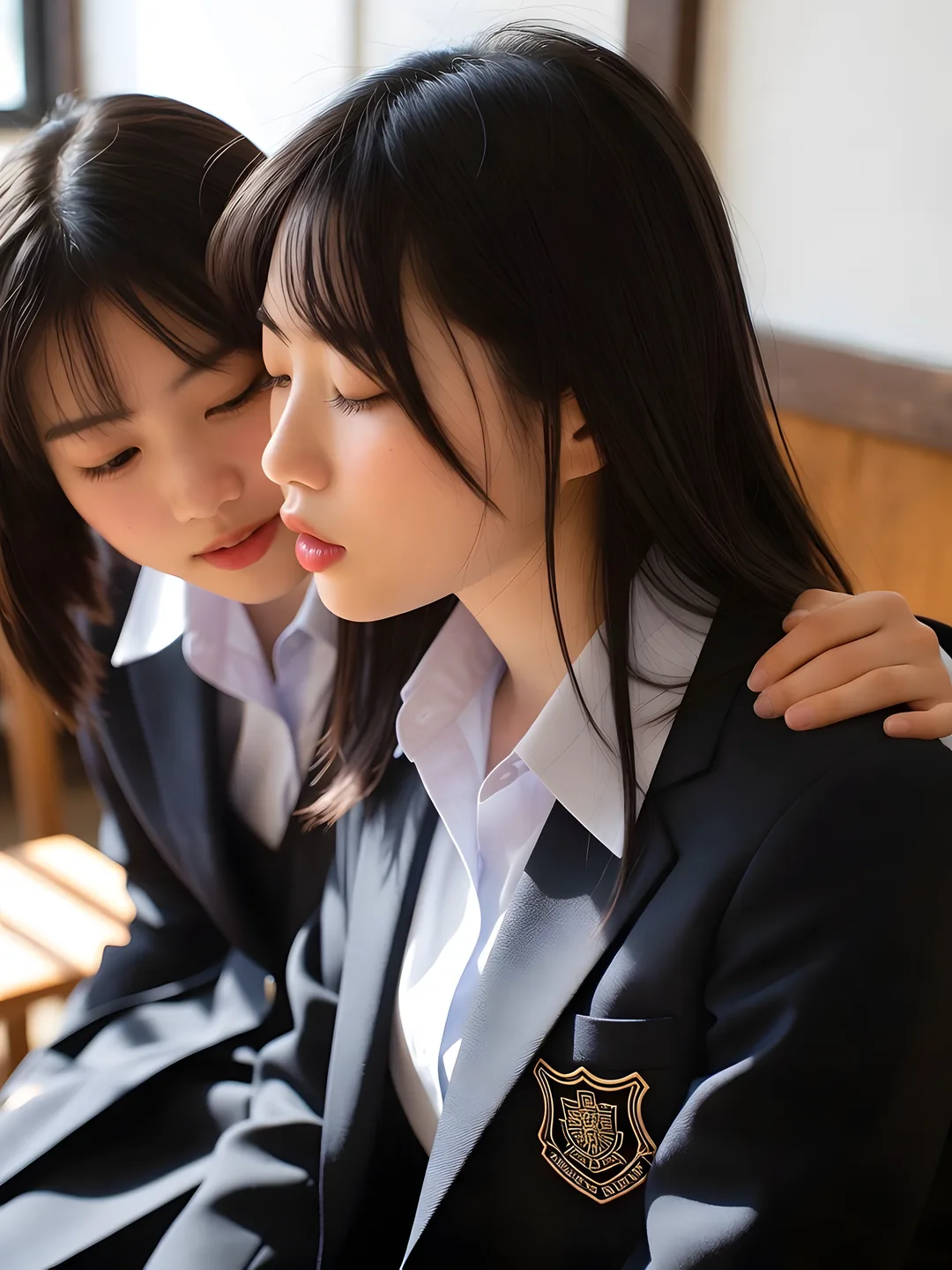「百合からレズまで」第11問の完成画像